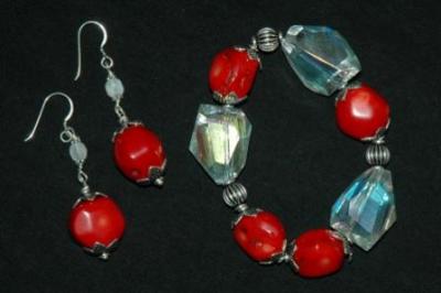 Pulsera en cristales